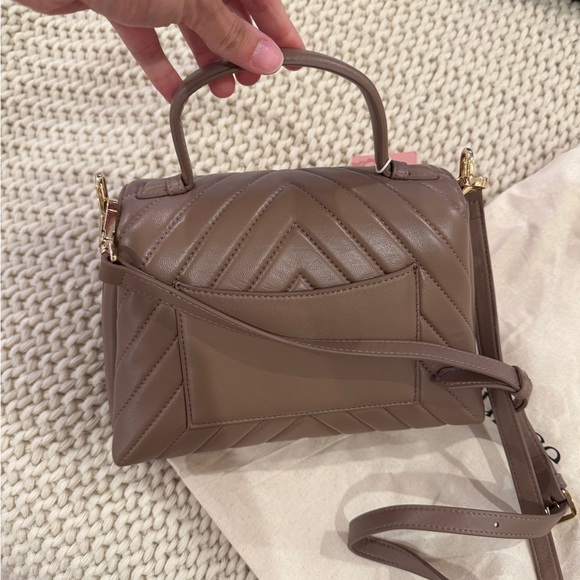 Quince Leather Top Handle Satchel - Picture 6 of 7